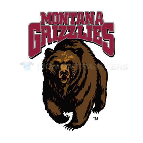 Montana Grizzlies Iron-on Stickers (Heat Transfers)NO.5174